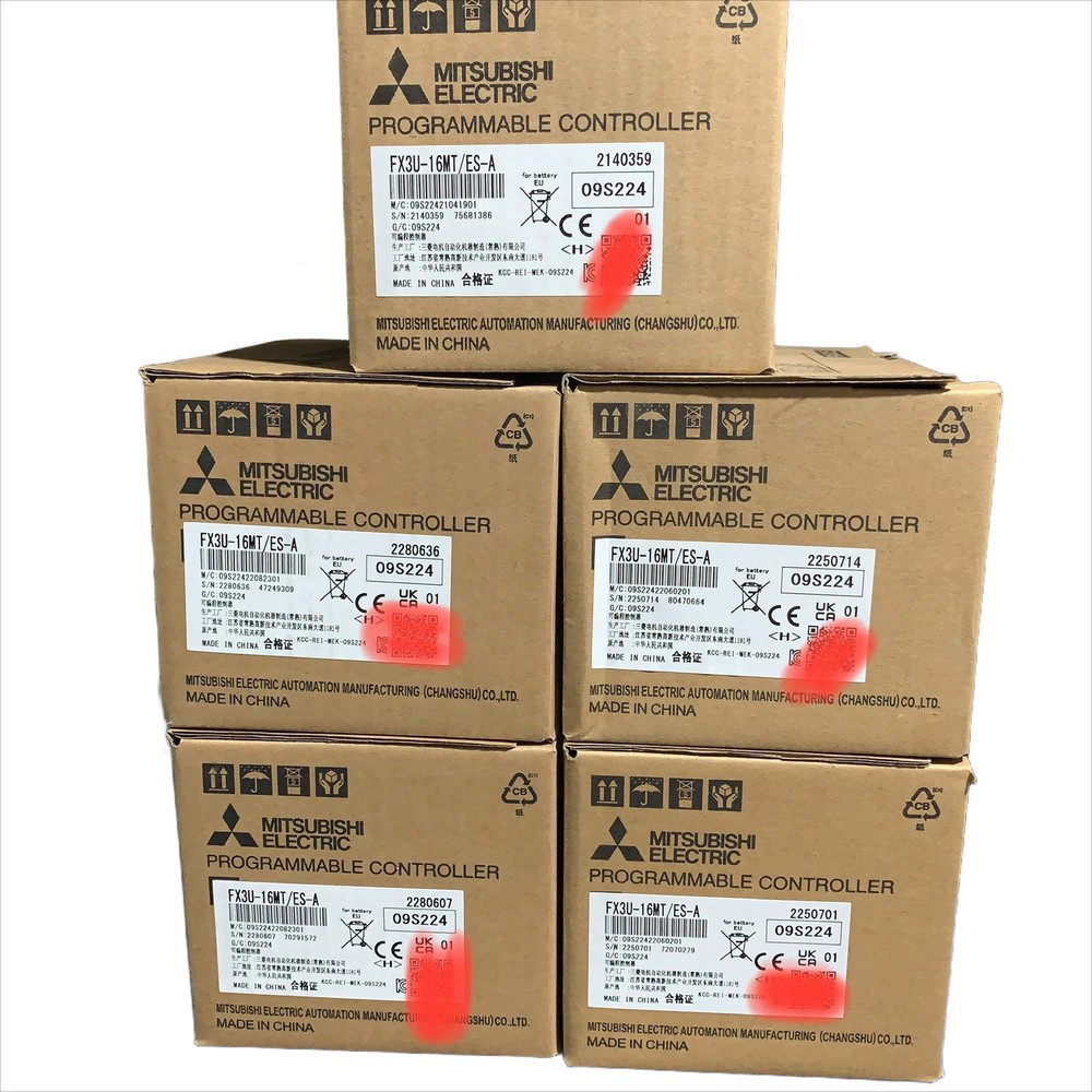 1pcs Mitsubishi FX3U-16MT/ES-A Programmable Controller