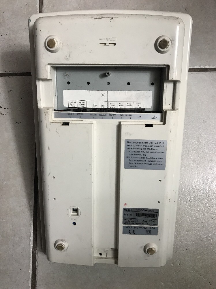 NEC PB5800-0020 POS REGISTER SYSTEM PROGRAMMABLE UNTESTED