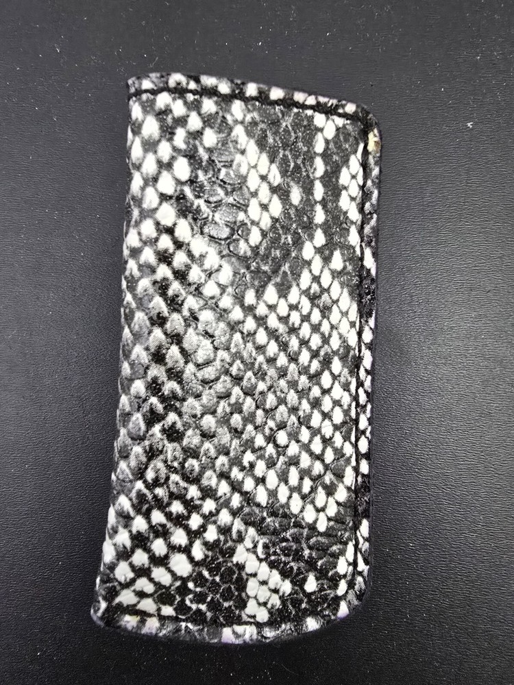 Leather Belt sheath Knife Boker Trapper CUSTOM Left pull Old Timer Case Knives