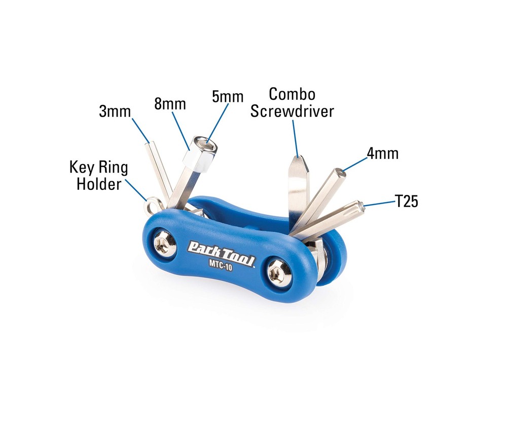Bicycle Multi Tool With Hex Key Set Repair Maintenance Tool One Size Blue