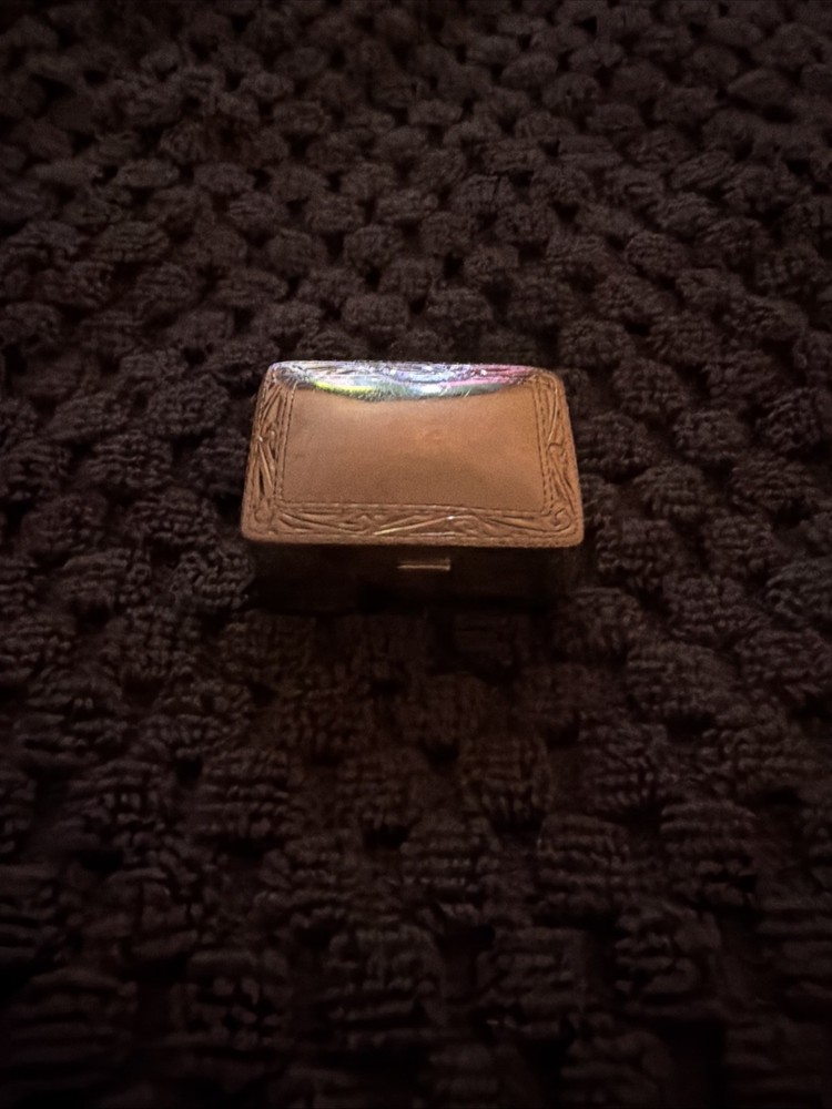 925 Silver Trinket Box