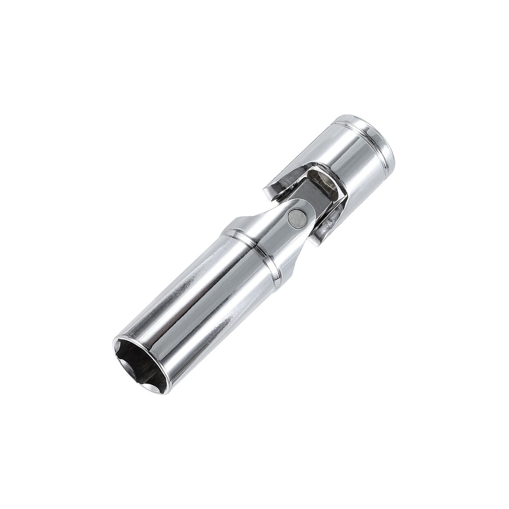3/8" Drive Universal Joint Socket 14mm 6-Point Rotation Swivel Flex Socket