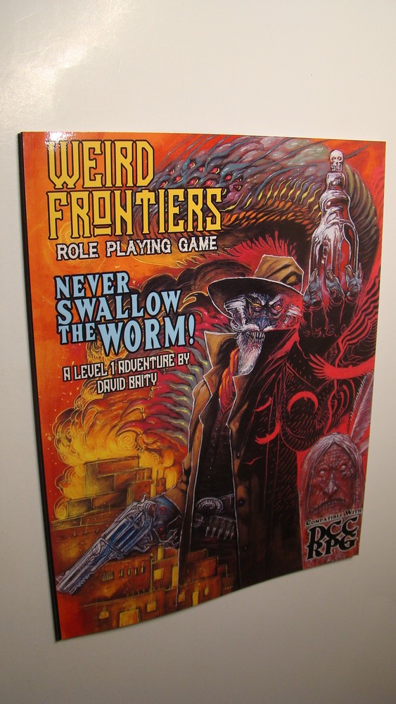 MODULE - NEVER SWALLOW WORM *NM/MT 9.8* DUNGEONS DRAGONS DUNGEON CRAWL CLASSICS