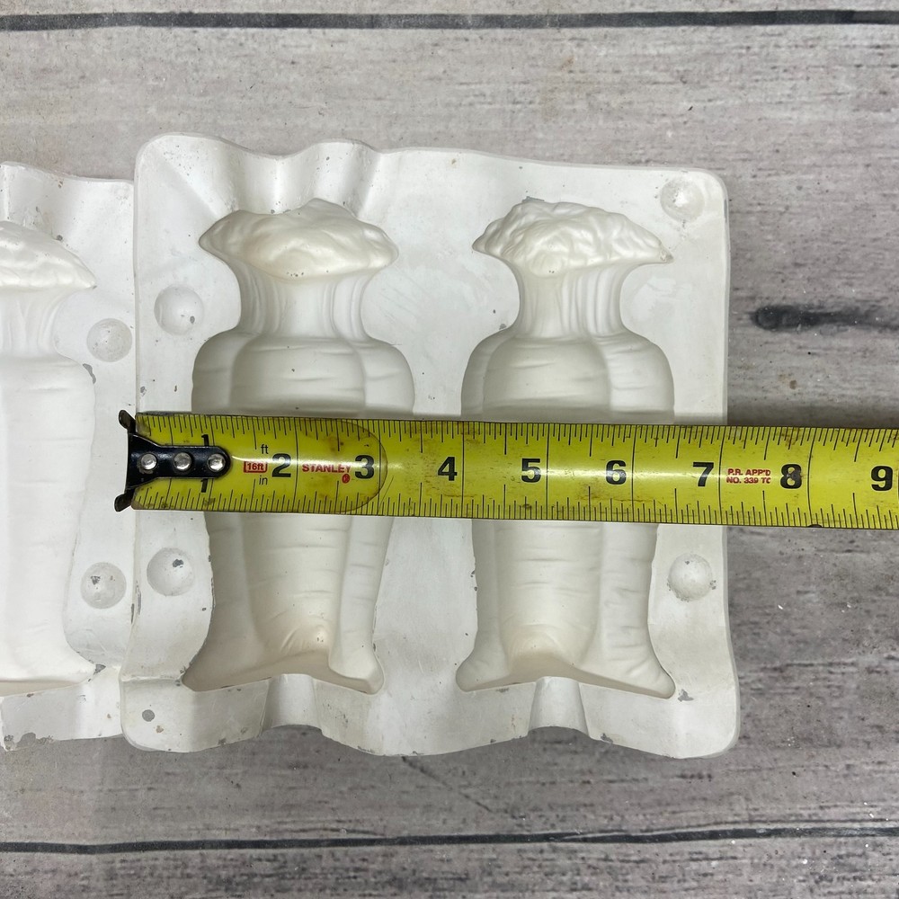 Unbranded Ceramic Casting Mold Standing Carrots #R-737