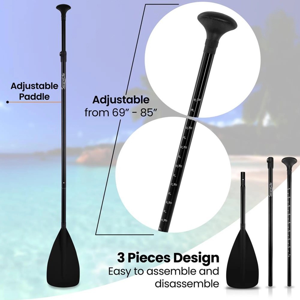 Adjustable Height Stand Up Paddle Board Oar Universal Paddle for SUP