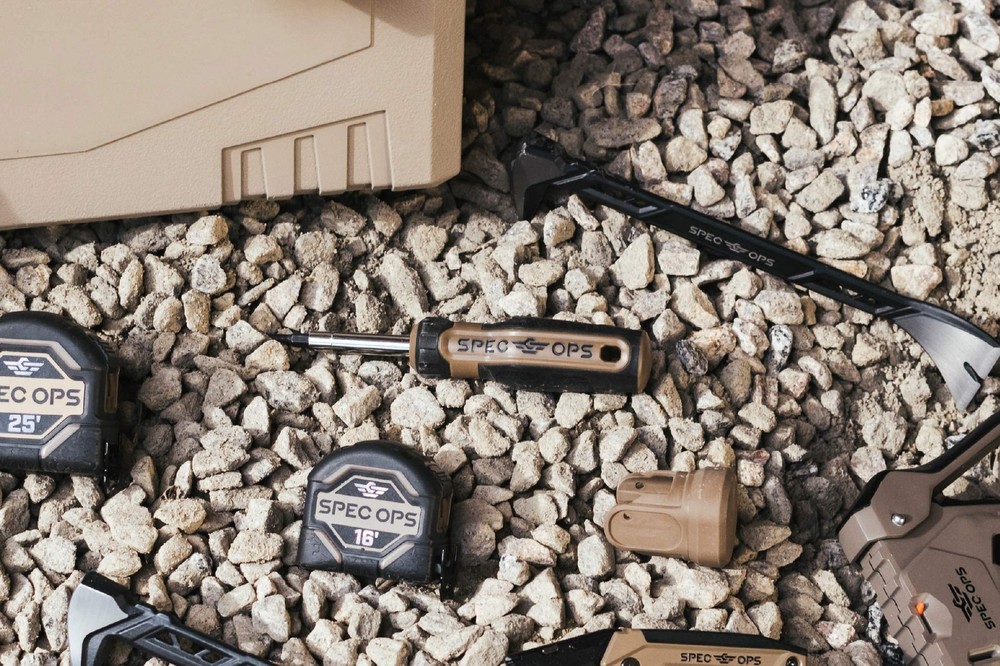 Spec Ops Tools Multi-Bit Screwdriver, 6-in-1, Magnetized Double-Sided Bits, C...