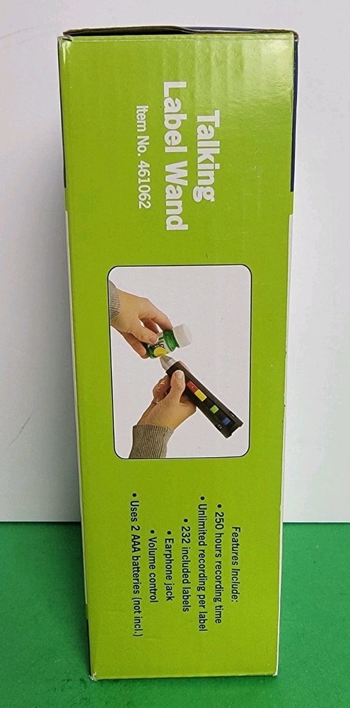 Talking Labeling Pen Labeling System - For Everyone, Low Vision Or Blindness.