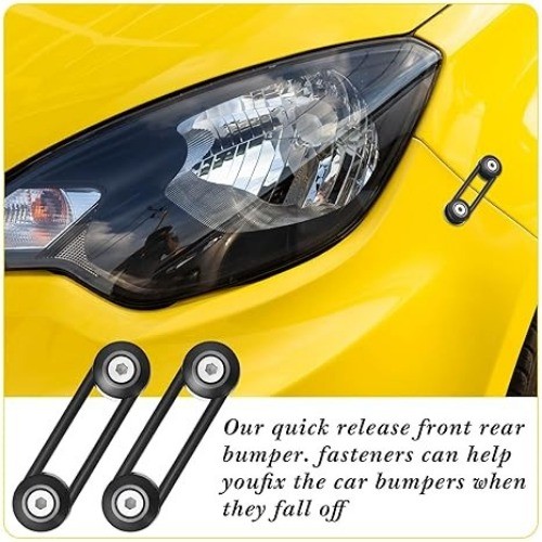 44 Pieces Bumper Quick Release Kit, Quick Release Front Rear Bumper Fasteners Bu