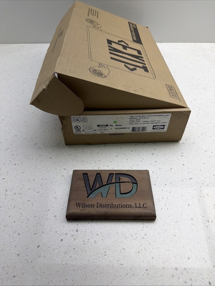 HCXURWRC12 Hubbell Emergency Exit LED Light