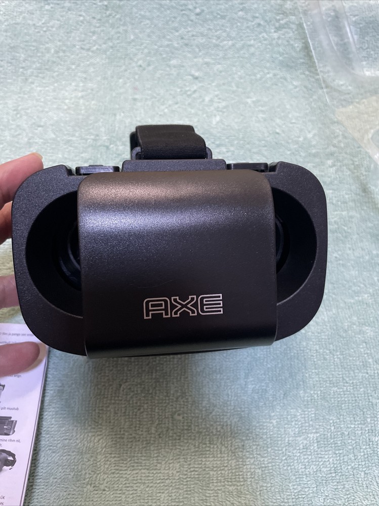 AXE Virtual Reality VR Headset Google 3D Glasses Black New Sealed