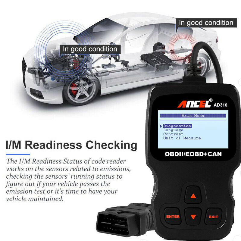 Ancel AD310 Car OBD2 Scanner Code Reader Auto Diagnostic Scan Tool Check Engine