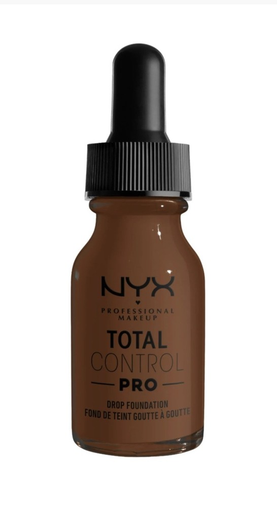 NYX Professional Makeup Total Control Pro Drop Foundation Deep Ebony