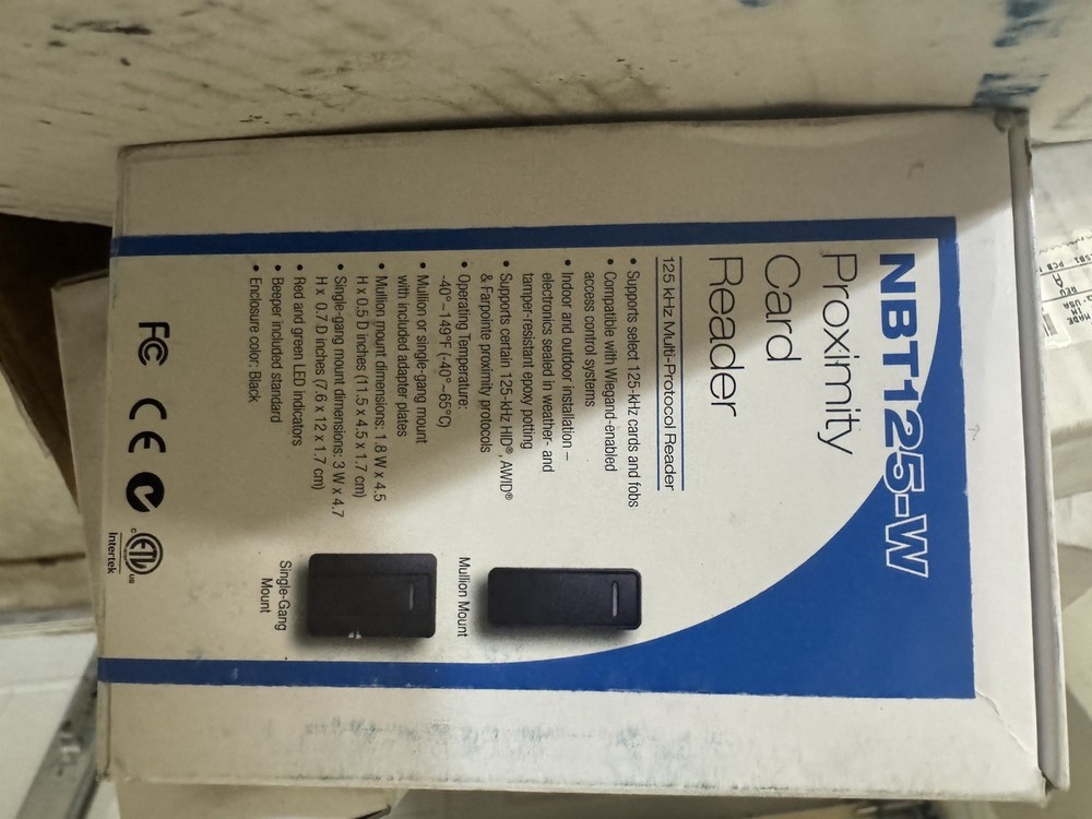 Linear NBT125-W Prox Reader