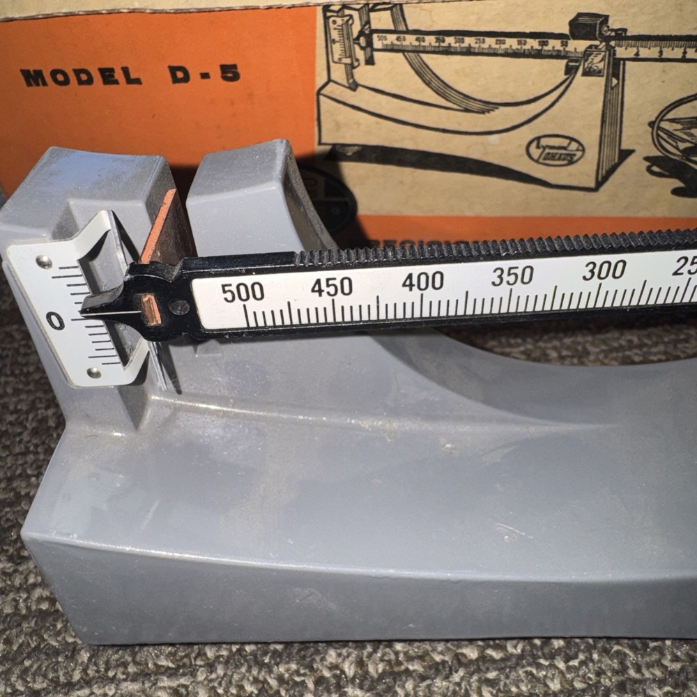 LYMAN Model D-5 Precision Loading Scale ~ Made by Ohaus in the U.S.A.1