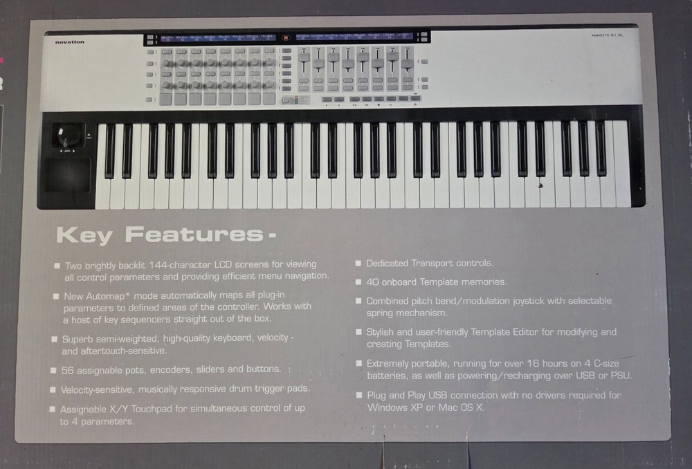 Novation ReMOTE Midi Controller 61SL | BRAND NEW!!! |