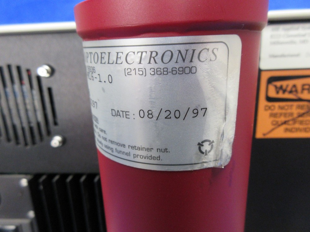 ASI ReactIR 1000 Optics & Electronics Module DiComp Laser Probe EG&G FTIR sensor