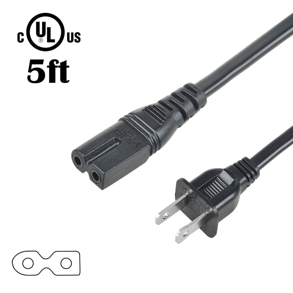 PwrON 5ft UL Polarized Power For Powered Acoustimass Module 3 9 6 Speaker System
