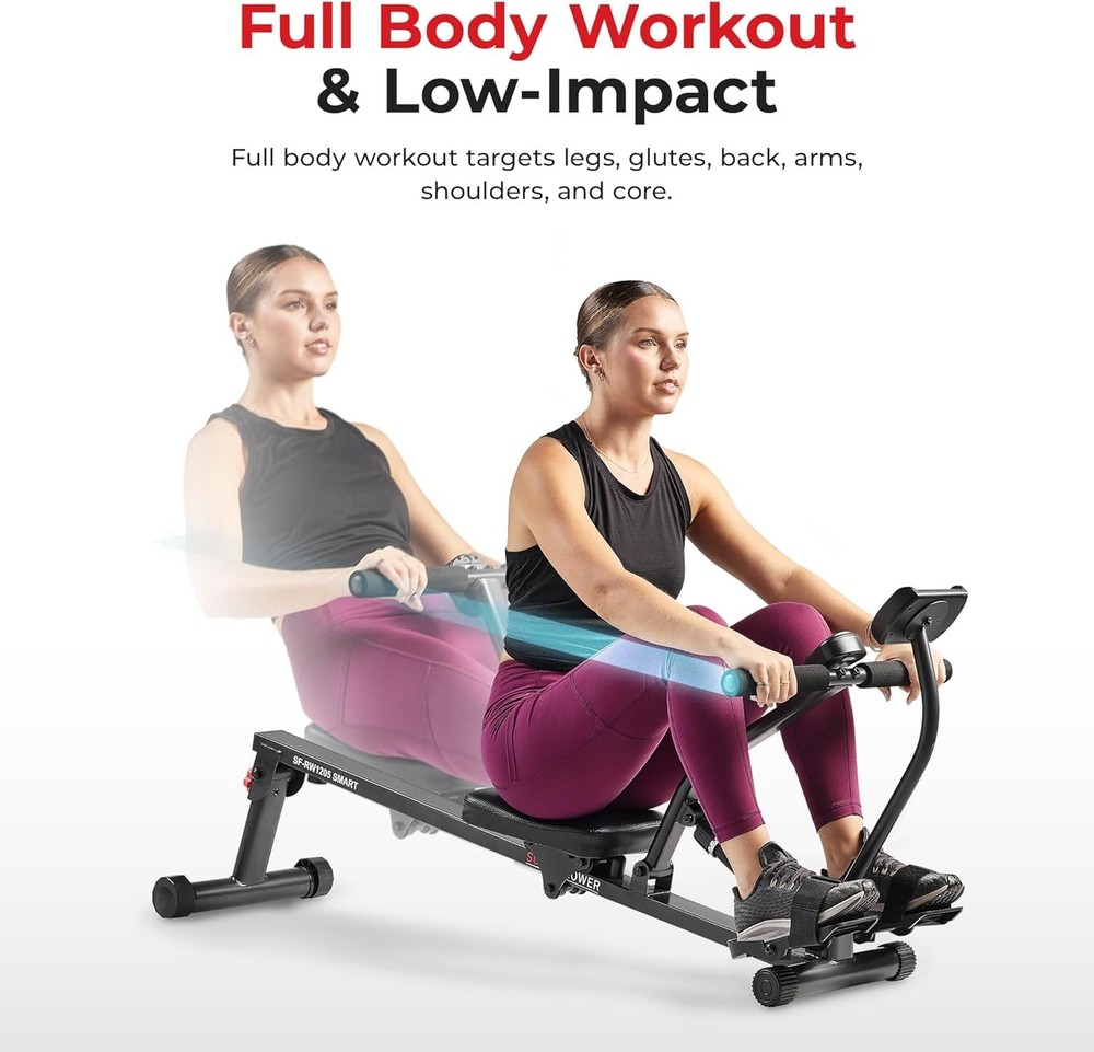 Ergonomic Seat Rowing Exercise Machine