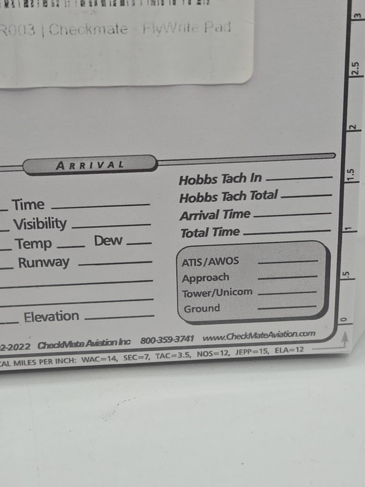 FlyWrite Pilot Cockpit Writing Pad