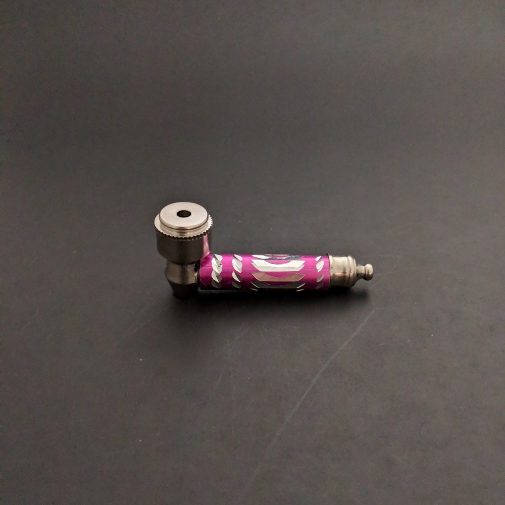 1 Metal single bowl pipe