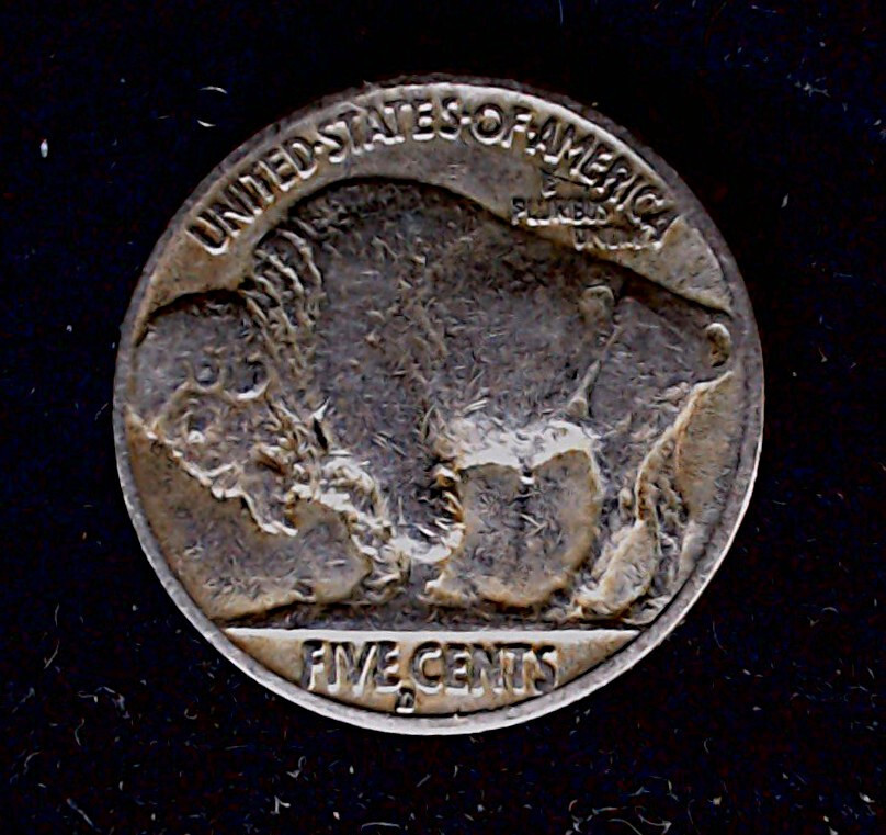 1938 D Buffalo Nickel