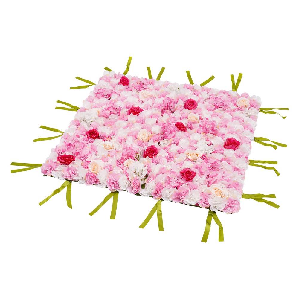 1m Artificial Rose Hydrangea Flower Wall Panels Wedding Bouquet Display New