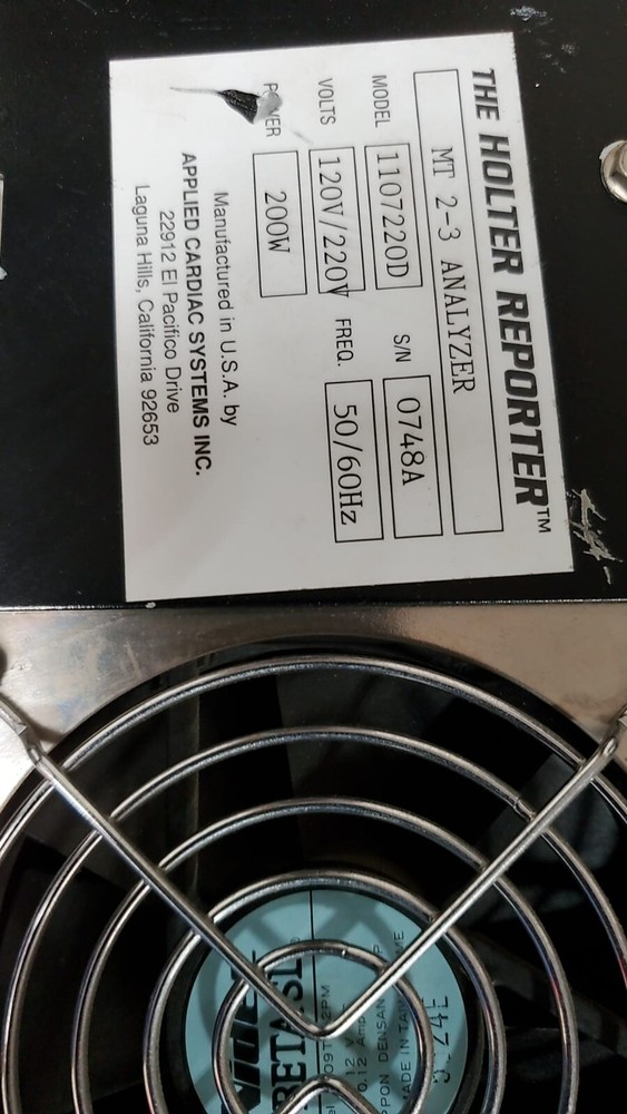 THE HOLTER REPORTER 1107220D Master Plus Analyzer