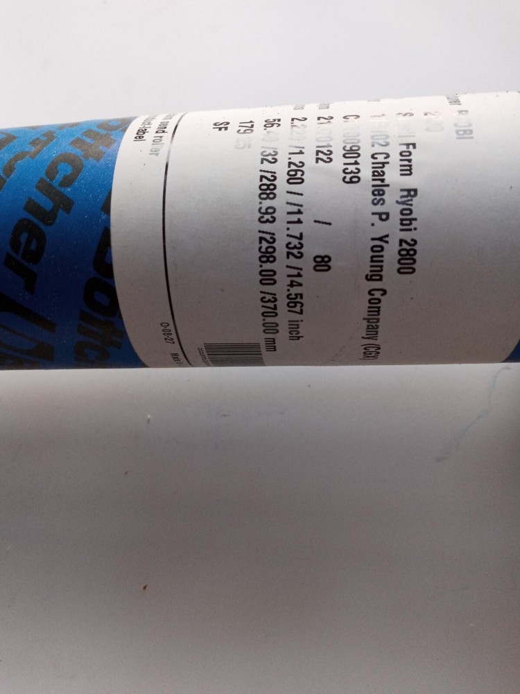 Böttcher Systems RYOBI 2800 Small Form Water Metering Form Roller
