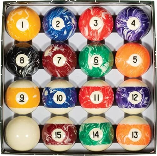McDermott Marble Series Billiard Ball Set