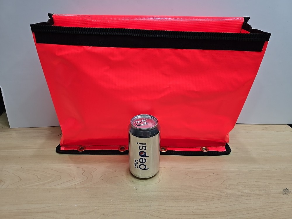 12 Vinyl Wall Mount Case Fire Blanket Quick Access Pull Emergency Bag Heavy NEW