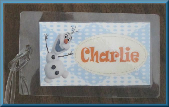 Personalized FINDING DORY NEMO Luggage tag fish