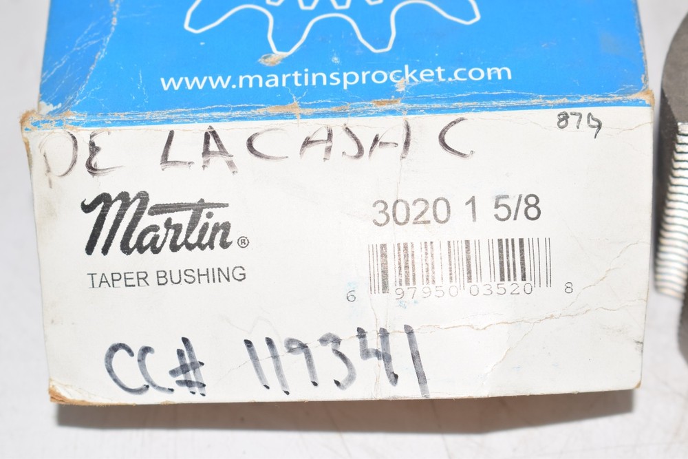 NEW Martin 3020 1-5/8'' Taper Bushing