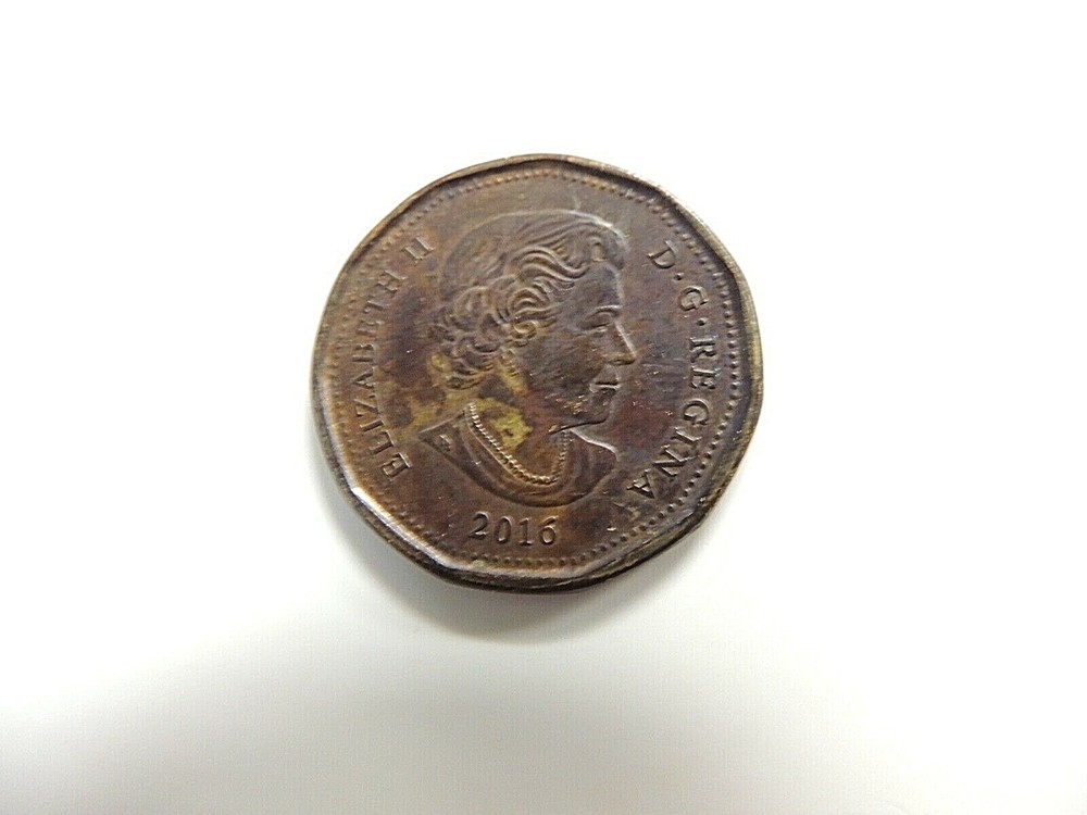 2016 Canada One (1) Dollar "Elizabeth ll" Coin
