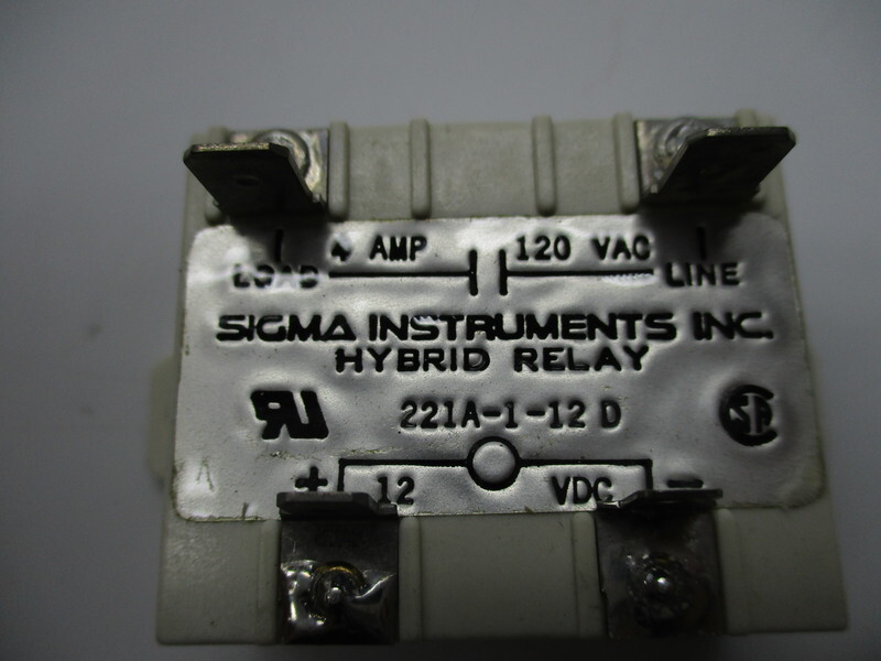 SIGMA INSTRUMENTS 221A-1-12D NSNP