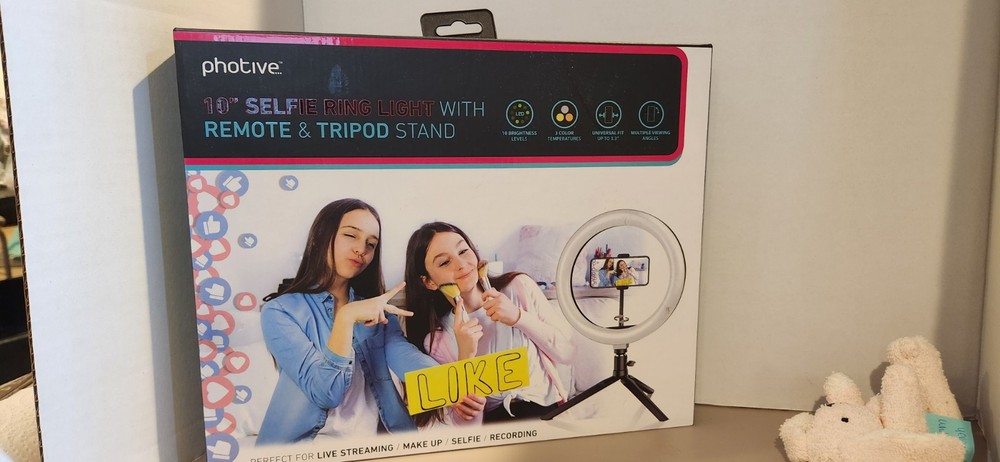 Ring Light With Phone Holder With Tri Pod