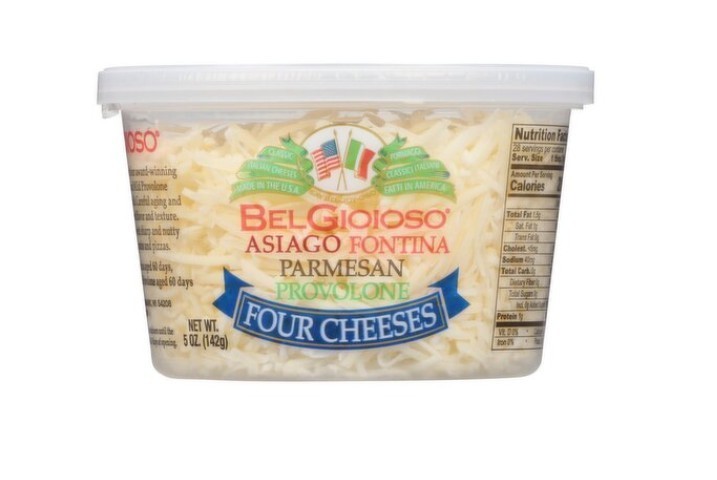 BelGioioso Four Cheeses, 5 oz (2 Pack)