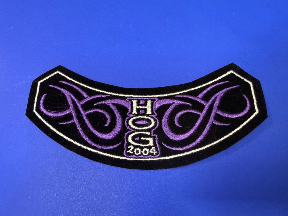2004 HARLEY DAVIDSON OWNERS GROUP HOG H.O.G. VEST JACKET PATCH