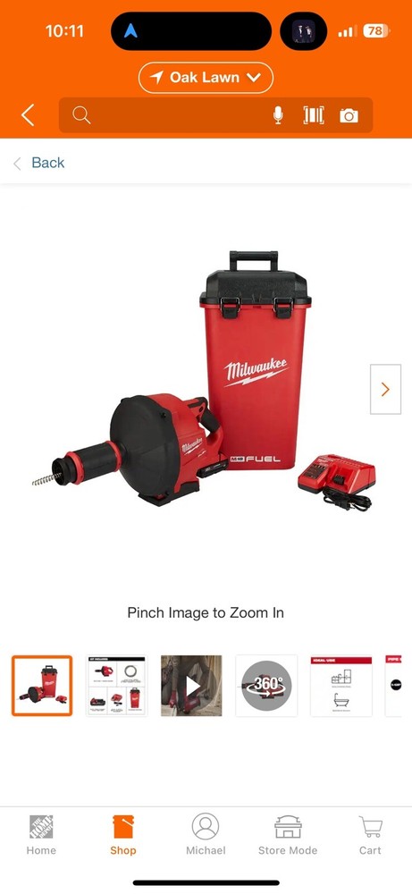 Milwaukee M18 Fuel Rodder