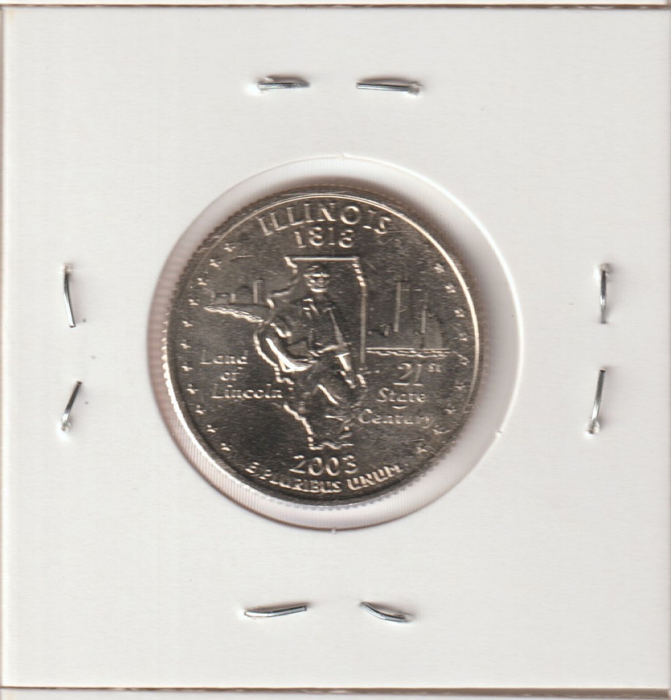2003-P Illinois State Quarter MS Condition