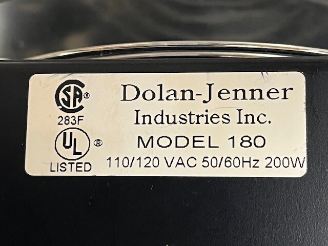 Dolan Jenner 180 Fiber-Lite High Intensity Illuminator Light Source