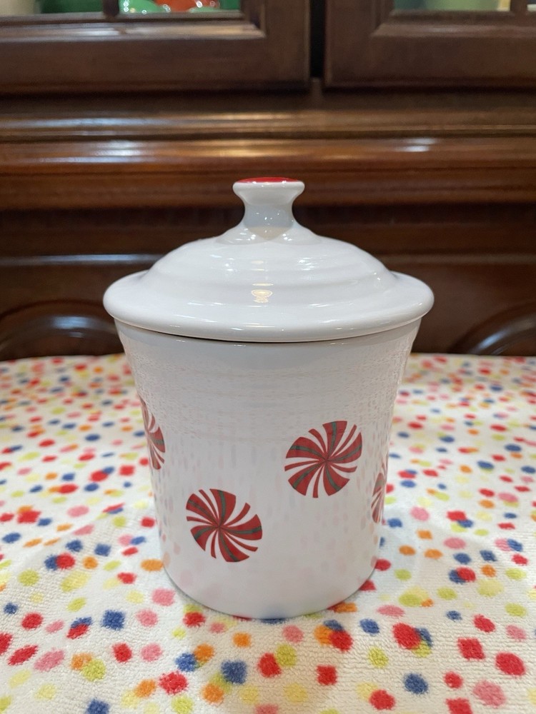 Fiesta FTCCO Jam Jar Peppermint With Lid New First Quality Pristine On White