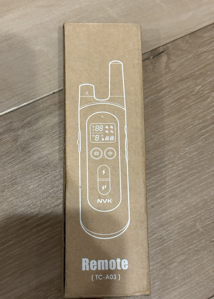 NVK TC-A03 Dog Training Remote Black
