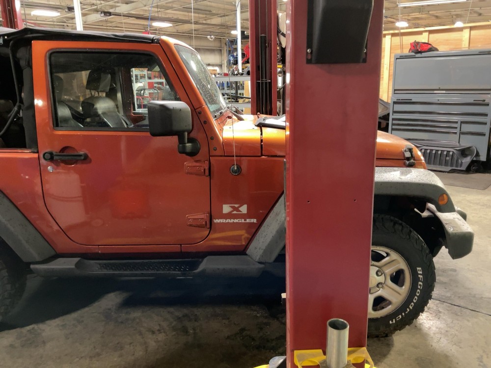Used Windshield Frame fits: 2009 Jeep Wrangler Grade A