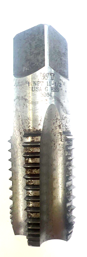 WT 1" NPT 11-1/2 INTERRUPTED THREAD PIPE TAP