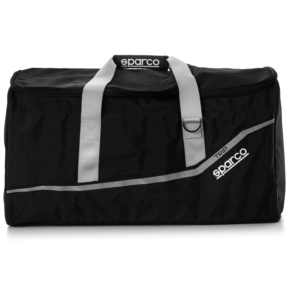 Sparco Trip Kit Bag, 89 Litre Capacity – Black/Silver