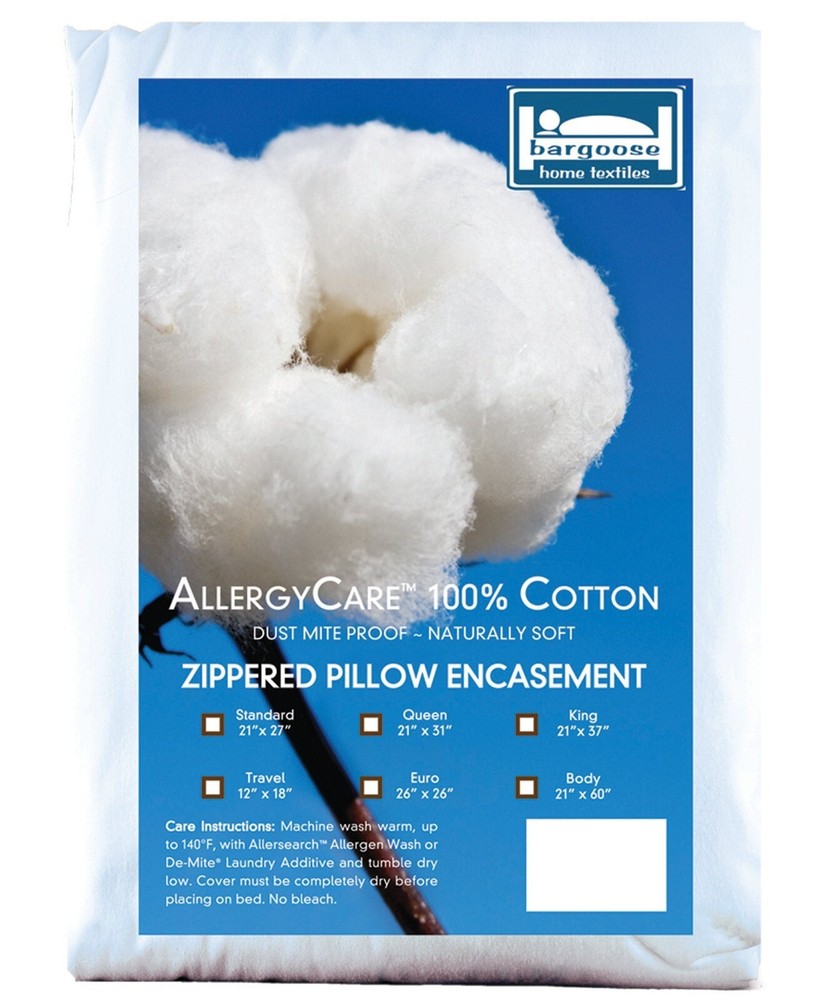 AllergyCare™ Cotton Pillow Protector