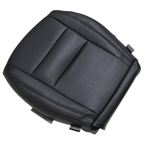 Black Driver Side Bottom Perforated Leather Seat Cover Black Perforated