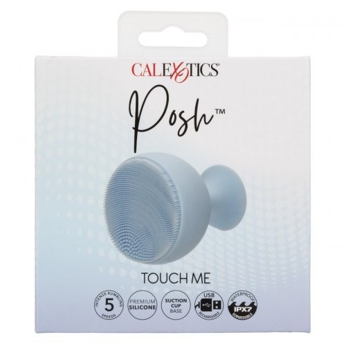 Posh Touch Me Handheld Massager with Suction Cup Base