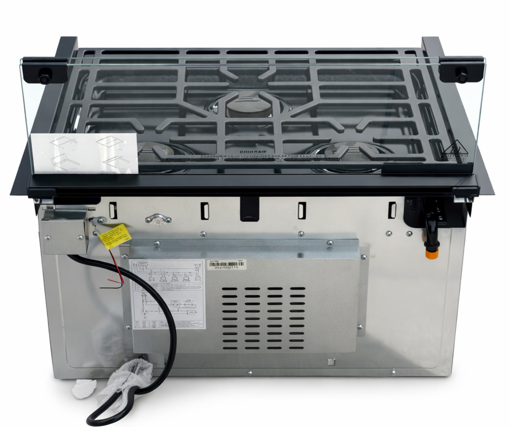 Suburban 17" RV Stove Oven Range Air Fryer 3907A RA17BG 3 Burner Piezo Tiny Home