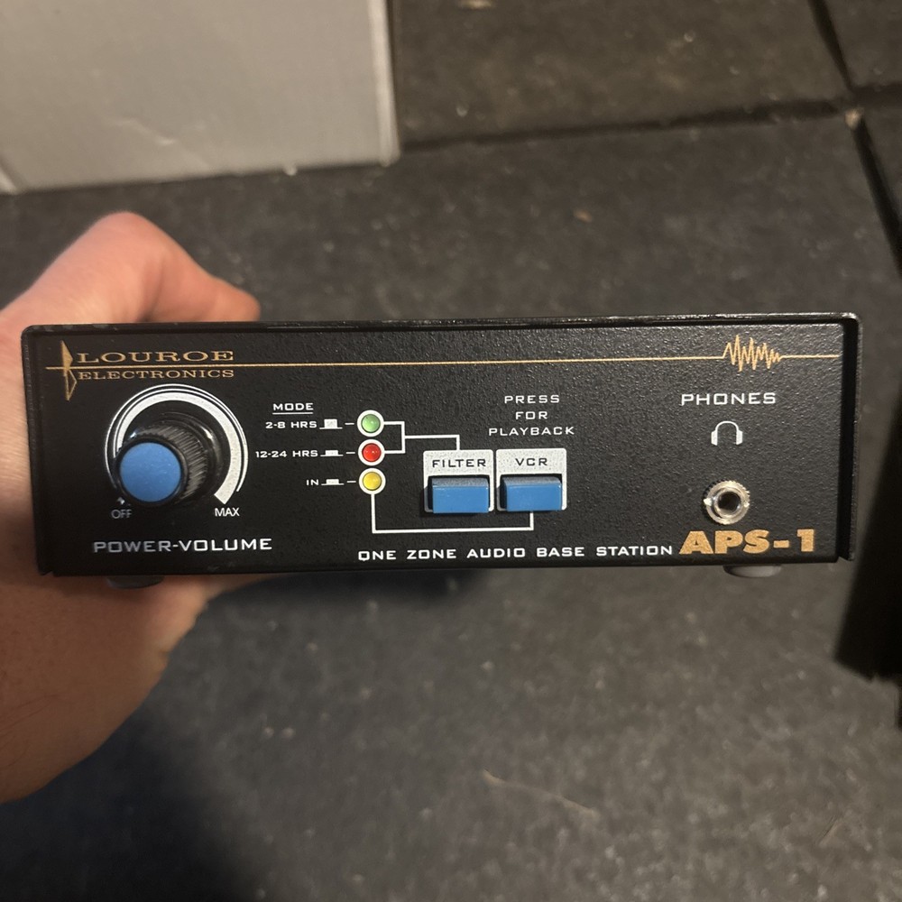 Louroe Electronics One Zone Audio Base Station APS-1